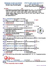 Đề kiểm tra chất lượng giữa học kỳ I môn Hóa học Lớp 10 - Mã đề 104 - Năm học 2019-2020 - Trường THPT Bắc Đông Quan (Có đáp án)